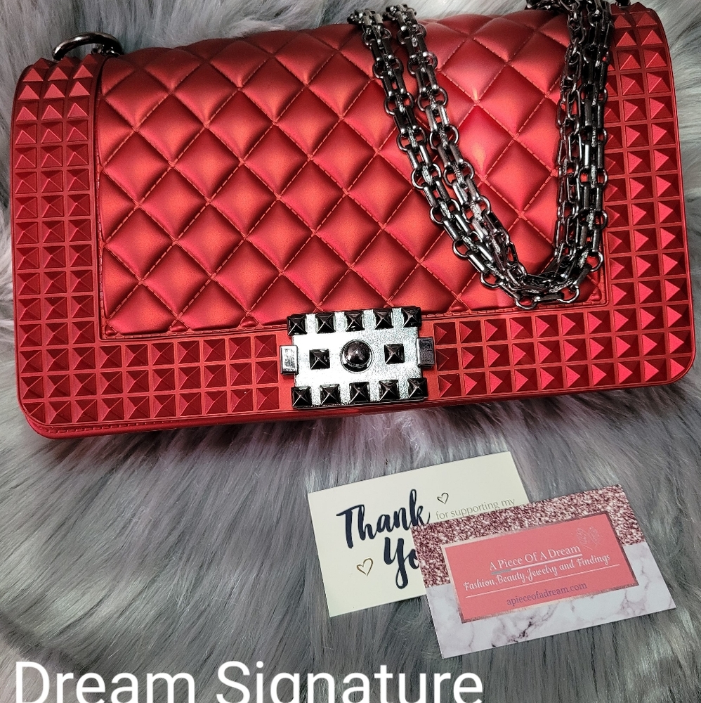My Dream Signature handbag in Ruby